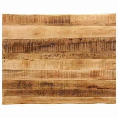 vidaXL Stolová doska živá hrana 110x80x2,5 cm masívny surový mangovník