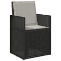 vidaXL Sedadlové a zadné vankúše Polyester Svetlosivá 47 x 45 x 2 cm