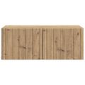 vidaXL Nástenná TV skrinka 78,5 x 41 x 30 cm Dub artisan
