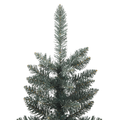 vidaXL Umelý vianočný stromček Zelená 150 cm PVC, plast a oceľ