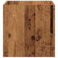 vidaXL kvetináč Old Wood 40x40x40 cm Engineered Wood