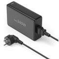 HAMA GaN, Rýchlonabíjačka, 4x USB-C PD/QC 240W