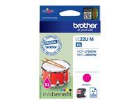 XL - purpurová - originálna - atramentová kartuša - pre Brother DCP-J785DW, MFC-J985DW