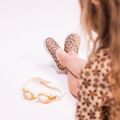 Plavecké okuliare pre deti Beige Leopard