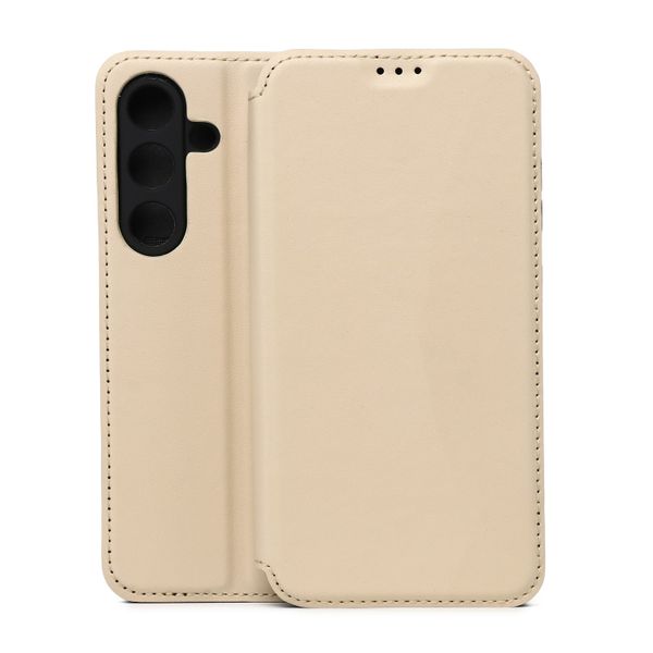 Puzdro Smart Touch pre Samsung Galaxy S25 béžová