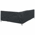 vidaXL Obal na nábytok 260 x 210 x 80 cm 420D Oxford tkanina Tvar L