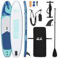 vidaXL Inflatovateľná paddle board HYDROS 335 x 76 x 15 cm Tyrkysová