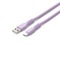 COLORUM kábel USB-A - USB-C 1,8m 3A CK60-AC-09 xLavenda