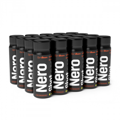 Nero Shot - GymBeam, citrón limetka, 20 x 60 ml
