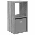vidaXL Nočný stolík Sivý Sonoma 30,5 x 27 x 59,5 cm Kompozitné drevo