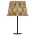 vidaXL Tienidlo na lampu hnedé Ø30x20 cm prútené