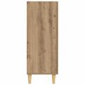 vidaXL Servírovacia skriňa Dub artisan 69,5 x 34 x 90 cm