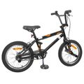 vidaXL BMX Bicykel 16 Palcov pre deti vo veku 5-8 rokov Čierna