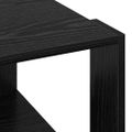 vidaXL Konferenčný stolík Čierny dub 51,5 x 51,5 x 30 cm