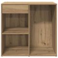 VidaXL Kozmetická skrinka Artisan Dub 80x40x75 cm Drevo