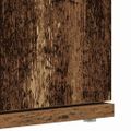 vidaXL Skriňa na topánky 80 x 39 x 178 cm Kompozitné drevo Staré drevo