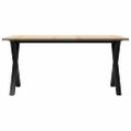vidaXL Jedálenský stôl 160x80x76 cm borovicové drevo