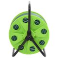 vidaXL Voľne stojaci zelený hadicový bubon sada koncoviek 0,5" 20m PVC