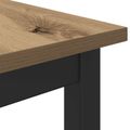 vidaXL Jedálenské stoly 110 x 110 x 75 cm Kompozitné drevo Dub artisan