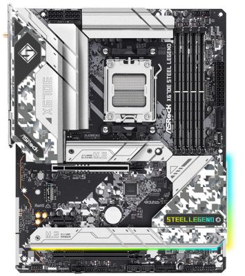 OPRAVENÉ - ASRock X670E Steel Legend / AMD X670 / AM5 / 4x DDR5 /  4x M.2 / HDMI / DP / USB-C / WiFi / ATX Základná doska, AMD X670, AM5, 4× DDR5 DIMM (max. 192GB), Wi-Fi, 4× M.2, HDMI, DisplayPort, USB-C, ATX - OPRAVENÉ