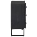 vidaXL Zásuvkový kabinet Čierny 75 x 30 x 65 cm
