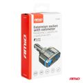 Predlžovacia zásuvka PD30W PD20W QC3.0 12/24V max. 200W AMiO-04174