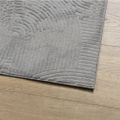 vidaXL Koberec IZA krátky vlas škandinávsky vzhľad sivý 120x170 cm