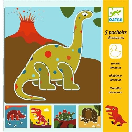 Kresliace šablóny Dinosaury