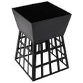 vidaXL 2 v 1 ohnisko a grilom 34x34x48 cm oceľ
