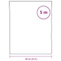vidaXL Samolepiacia tapeta na nábytok lesklá strieborná 500x90 cm PVC