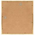vidaXL Fotorámiky na stenu, koláž 3 ks, zlaté 40x40 cm, MDF