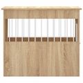 vidaXL Nábytková prepravka pre psa dub sonoma 55x80x68 cm kompoz.drevo