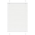vidaXL plisovaná roleta biela 100x100 cm šírka látky 99,4 cm