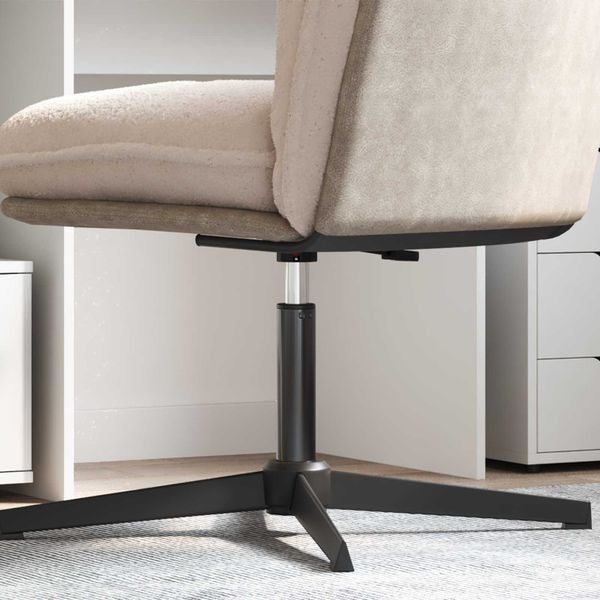 vidaXL Plynový valec kancelárskej stoličky Čierna 318-473 mm Železo