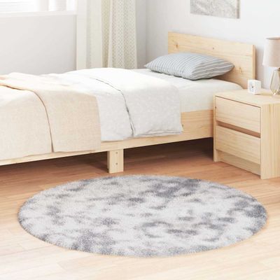 vidaXL Chlpatý koberec s vysokým vlasom NAVARRA 120x120 cm polyester