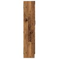 vidaXL Knižnica, staré drevo 82,5x30,5x150 cm, kompozitné drevo