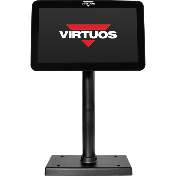 10,1'' LCD farebný zákaznícky monitor Virtuos SD1010R, USB, čierny