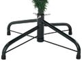 vidaXL Umelý vianočný stromček Zelená 120 cm PVC, PE a oceľ