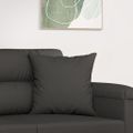 vidaXL Dekoratívne vankúše 2 ks tmavosivé 40x40 cm mikrovláknová látka