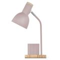 Stolná lampa EMOS Z7640P POPPY na žiarovku E27, ružová
