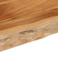 vidaXL Nástenná polica 50x40x3,8 cm obdĺžnik masívna akácia živá hrana