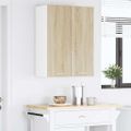 vidaXL Závesná skrinka Sonoma dub 60 x 31 x 80 cm Kompozitné drevo