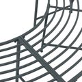 vidaXL Stromová lavička 4-Počet miest 160 x 80 x 44 cm Oceľ