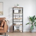 vidaXL Regál na knihy 4 úrovní 60 x 29,5 x 149 cm Kompozitné drevo