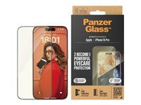 PanzerGlass ochranné sklo Apple iPhone 15 Pro s filtrom proti modrému svetlu a antireflexnou úpravou