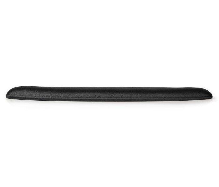 NEDIS ergonomická podložka zápěstí ke klávesnici/ 480 x 60 mm/ gelová/ černá Operka dlane, ke klávesnici, 480x80mm, gelová, cerná