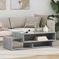 vidaXL Konferenčný stolík Sivý Sonoma 105 x 50 x 32,5 cm