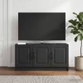 vidaXL TV skrinka Čierna 99 x 34,5 x 47 cm Kompozitné drevo