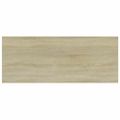 vidaXL Prídavné police 4 ks, dub sonoma 100x40x1,5 cm, drevotrieska