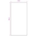 vidaXL Behúň LESAKA Hnedá 50 x 100 cm Diamantový zamat